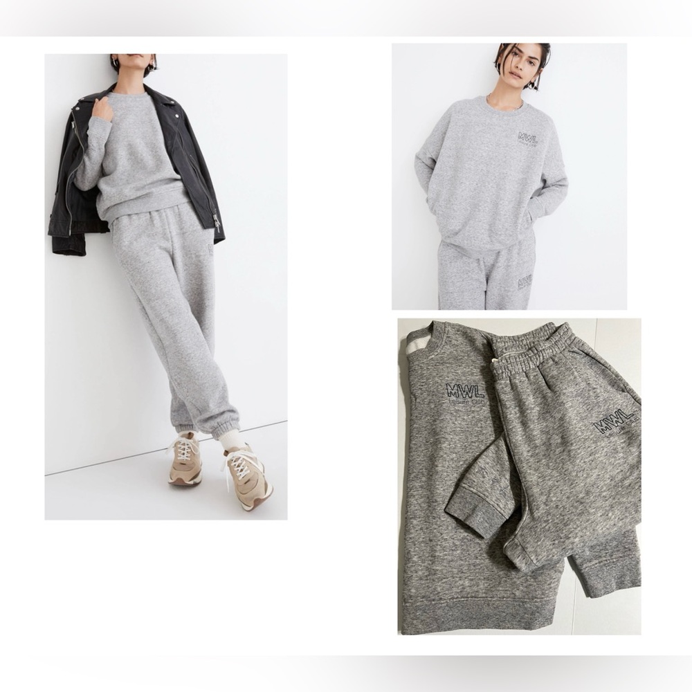 MWL Betterterry Leisure Club Crewneck
Sweatshirt Joggers Set Size M SOLD OUT